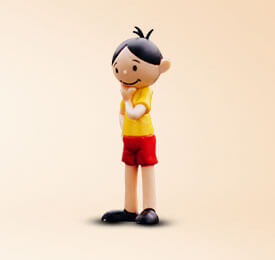 Kid Cartoon Character Toy