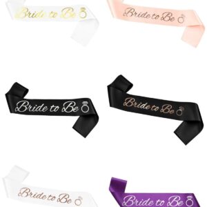 Factory stock Rose gold bride to be sash for bachelorette party decorations