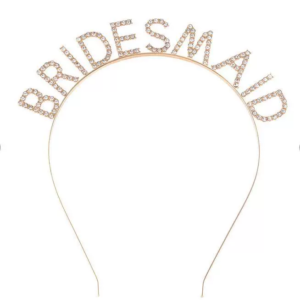 Best selling Bride/bridesmaid/Teambride letter headband headpiece for hen party decoration gift