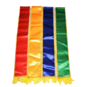 Distribute Party sash trimming sash with gold trimming side and tassel